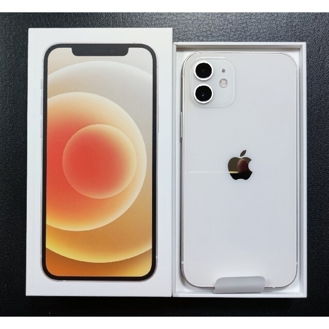 高品質の激安 iPhone SIMロック解除済み White 64 iPhone12