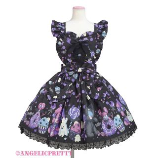 アンジェリックプリティー(Angelic Pretty)のHappy Treat Party Cafeスカート(ひざ丈スカート)