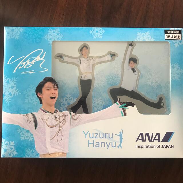 ANA(全日本空輸)(エーエヌエー(ゼンニッポンクウユ))のANA 羽生結弦　YUZUアクリルスタンドセット エンタメ/ホビーのタレントグッズ(スポーツ選手)の商品写真