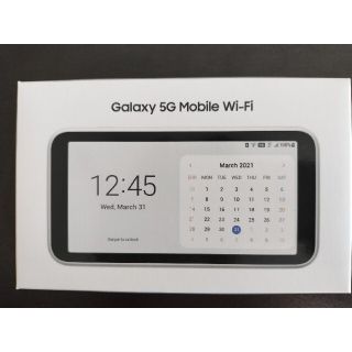 ギャラクシー(Galaxy)のGalaxy 5G Mobile Wi-Fi SCR01(その他)