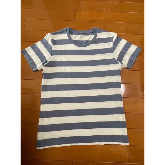 UNIQLO(ユニクロ)のスーピマコットンボーダーT メンズのトップス(Tシャツ/カットソー(半袖/袖なし))の商品写真