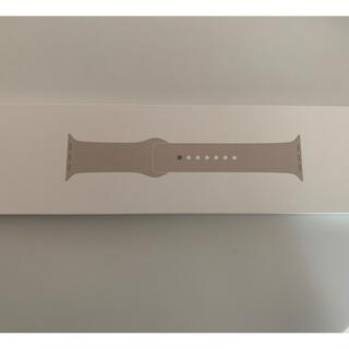 アップルウォッチ(Apple Watch)の純正Apple Watchスポーツバンド　Starlight  41mm(その他)