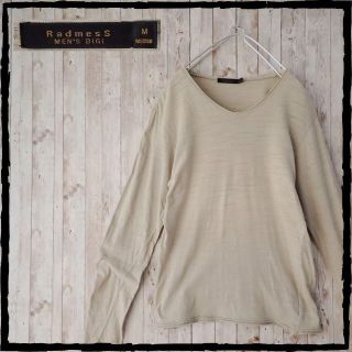 メンズビギ(MEN'S BIGI)のRadmess メンズビギ ロングスリーブ カットソー M 日本製(Tシャツ/カットソー(七分/長袖))