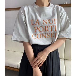 ローリーズファーム(LOWRYS FARM)の【新品】ローリーズファーム　ショートロゴTシャツ(Tシャツ(半袖/袖なし))