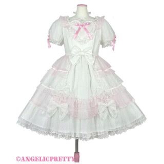 アンジェリックプリティー(Angelic Pretty)のトッピングハートワンピース(ひざ丈ワンピース)