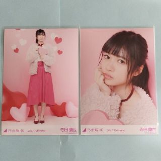 乃木坂46 - 乃木坂46公式生写真寺田蘭世「2017.Valentine」ヨリヒキ