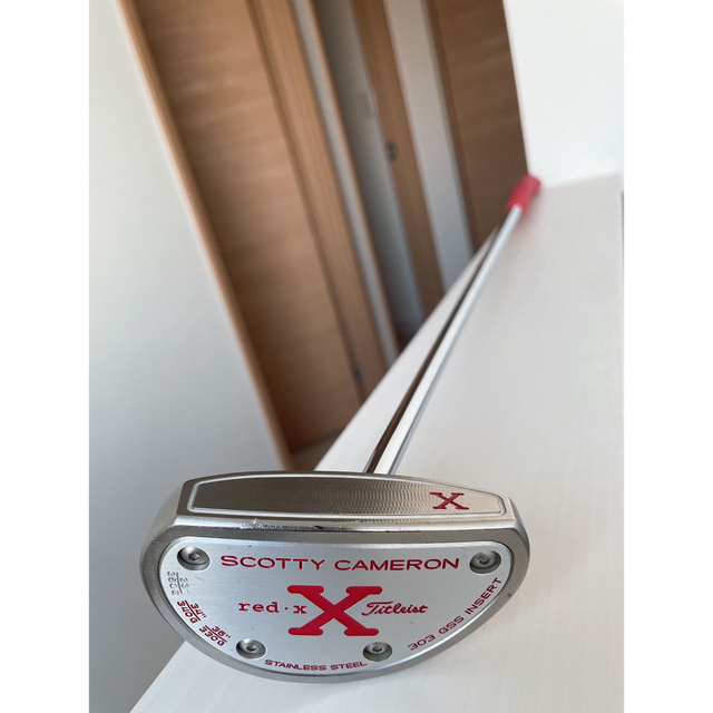 ポイントキャンペーン中 RED X2 スコッティキャメロンパター 34インチ