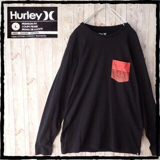 ハーレー(Hurley)のhurley ハーレー ロングスリーブ Tシャツ ロンT サイズL サーファー(Tシャツ/カットソー(七分/長袖))