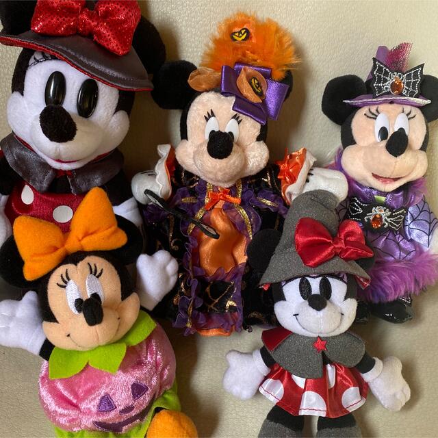 新発売の Disney - 状態確認ページ ミニーマウス Dハロヌイバ