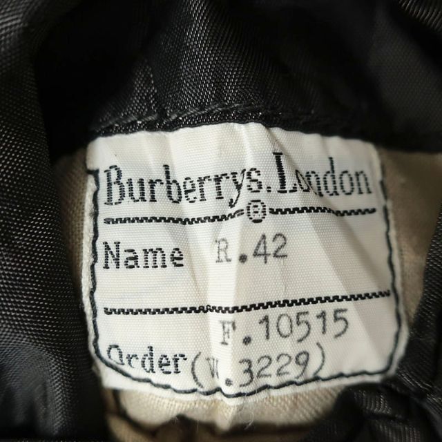 BURBERRY(バーバリー)の英国製ビンテージ Burberrys ツイード 比翼バルマカーンコート メンズのジャケット/アウター(チェスターコート)の商品写真