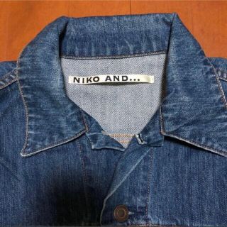 古着風 レトロ デニムジャケットGジャン ニコアンドniko and