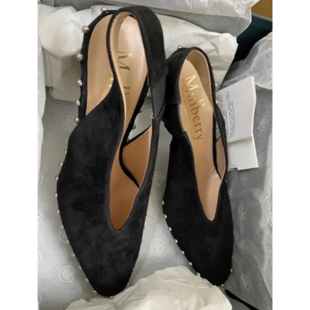 23950円 【mulberry】黒のヒールパンプス mercuridesign.com