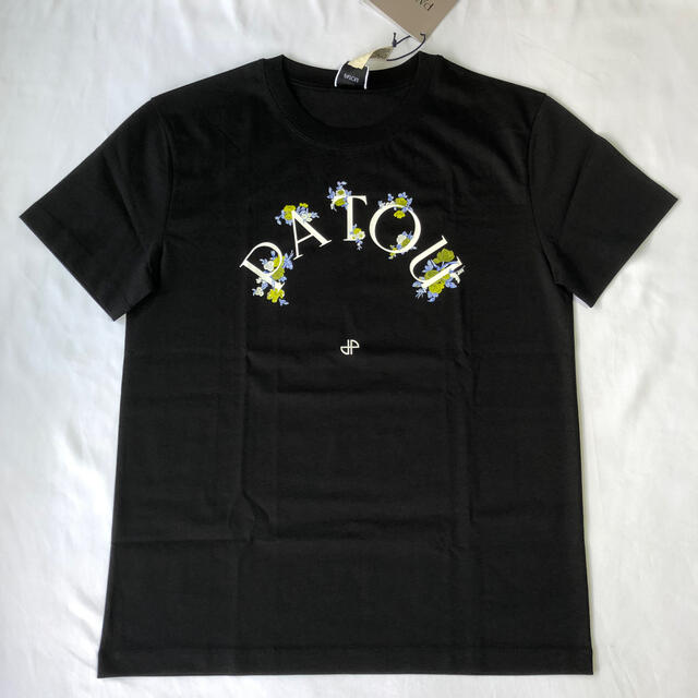 新品未着用 M PATOU オーガニックコットン フローラル パトゥロゴTシャツ 1