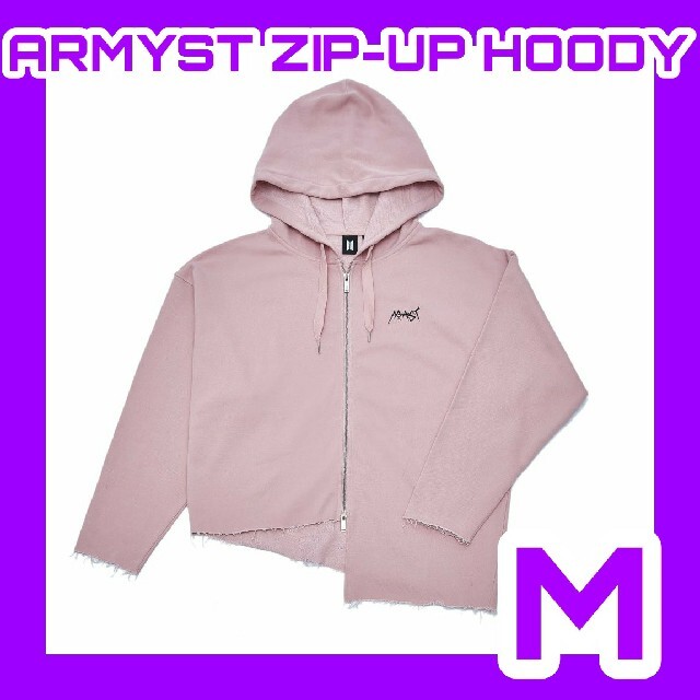 防弾少年団(BTS)(ボウダンショウネンダン)のBTS ジョングク ARMYST ZIP-UP HOODY  パーカー グク エンタメ/ホビーのタレントグッズ(アイドルグッズ)の商品写真