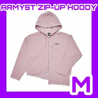 BTS ジョングク グク パーカー ジップアップフーディ ピンク M