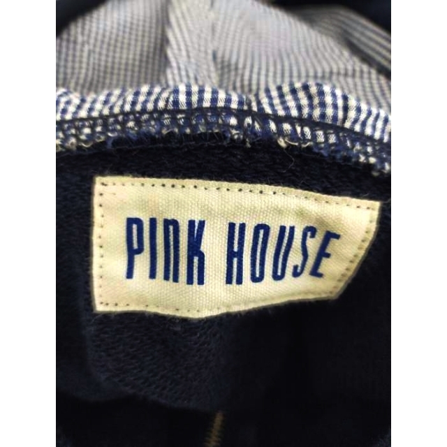 PINK HOUSE(ピンクハウス)のPINK HOUSE(ピンクハウス) ワッペン ジップアップパーカー レディース レディースのトップス(パーカー)の商品写真