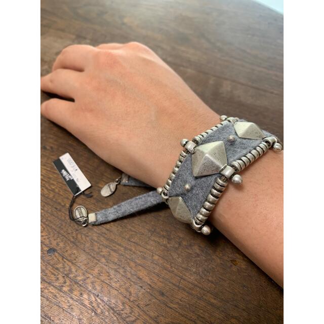 Jean Paul GAULTIER ブレスレット フェルト メタル 即納 www.fenix