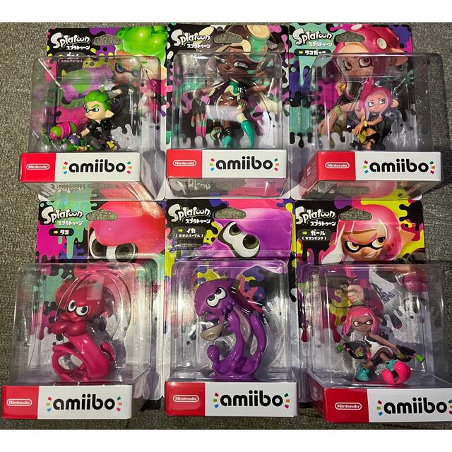 amiibo スプラトゥーン　新品未開封品