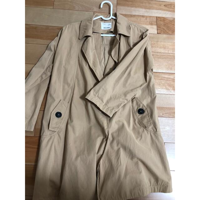 ZARA(ザラ)のzaraキッズトレンチコート キッズ/ベビー/マタニティのキッズ服女の子用(90cm~)(ジャケット/上着)の商品写真