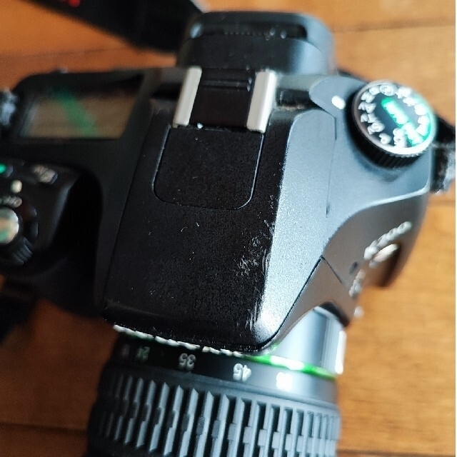 PENTAX(ペンタックス)のPENTAX K200D+DA18-55mmⅡF3.5-5.6 スマホ/家電/カメラのカメラ(デジタル一眼)の商品写真