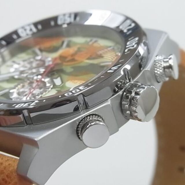 ALPHA INDUSTRIES(アルファインダストリーズ)のアルファインダストリーズ AL502M-2 クロノグラフ メンズ腕時計 新品 メンズの時計(腕時計(アナログ))の商品写真