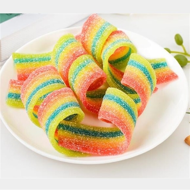 5本】 チュッパチャプス グミ キャンディー レインボー サワーベルト 美味の通販 by RmKt チュッパチャプス グミ