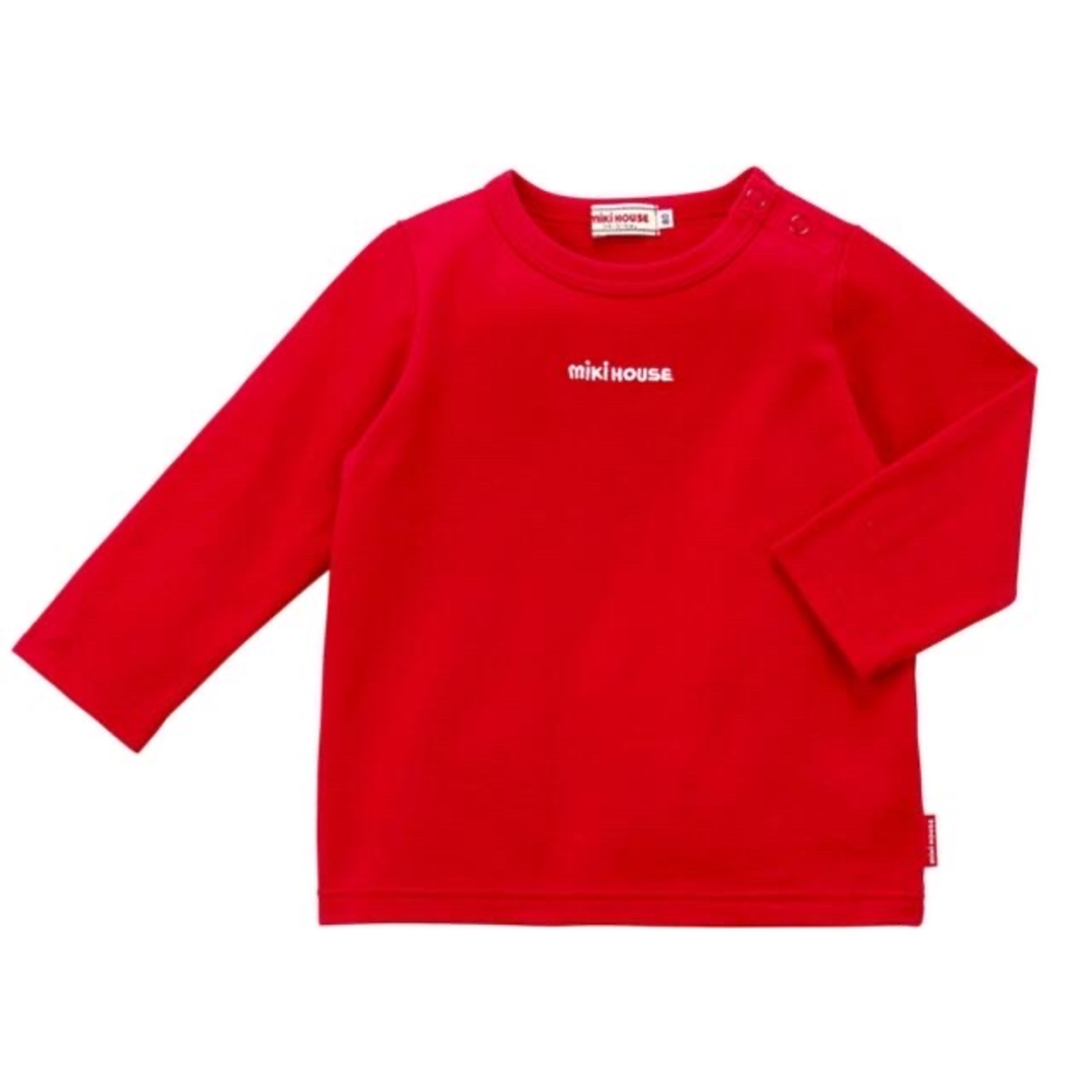 mikihouse(ミキハウス)の130🔻30%OFF 定価3,850円　◎日本製 キッズ/ベビー/マタニティのキッズ服女の子用(90cm~)(Tシャツ/カットソー)の商品写真