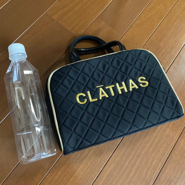 CLATHAS(クレイサス)のバック　ポーチ　手提げ　トートバッグ　ハンドバック　黒 レディースのバッグ(トートバッグ)の商品写真