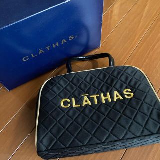 クレイサス(CLATHAS)のバック　ポーチ　手提げ　トートバッグ　ハンドバック　黒(トートバッグ)