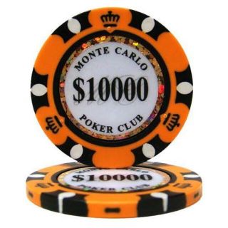 モンテカルロ　$10000 チップ 10枚セット MONTE CARLO(その他)