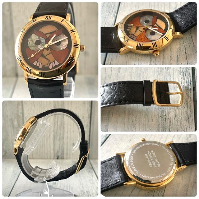Pierre Lannier(ピエールラニエ)の【電池交換済】Pierre Lannier ピエールラニエ 腕時計 フクロウ レディースのファッション小物(腕時計)の商品写真