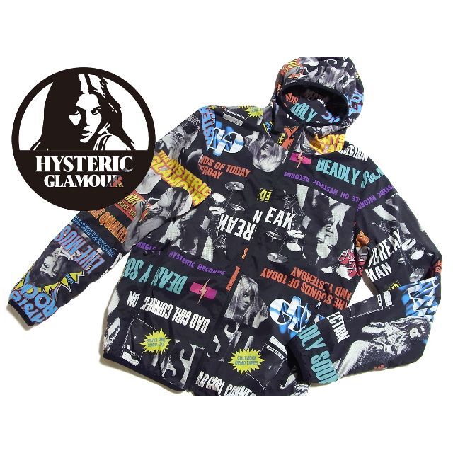 HYSTERIC GLAMOUR - ヒステリックグラマー HYS ROCK ガール ナイロン パーカー ジャケットの通販 by じゅる's