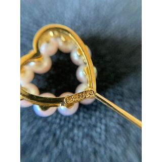 MIKIMOTO ブローチ ハート型