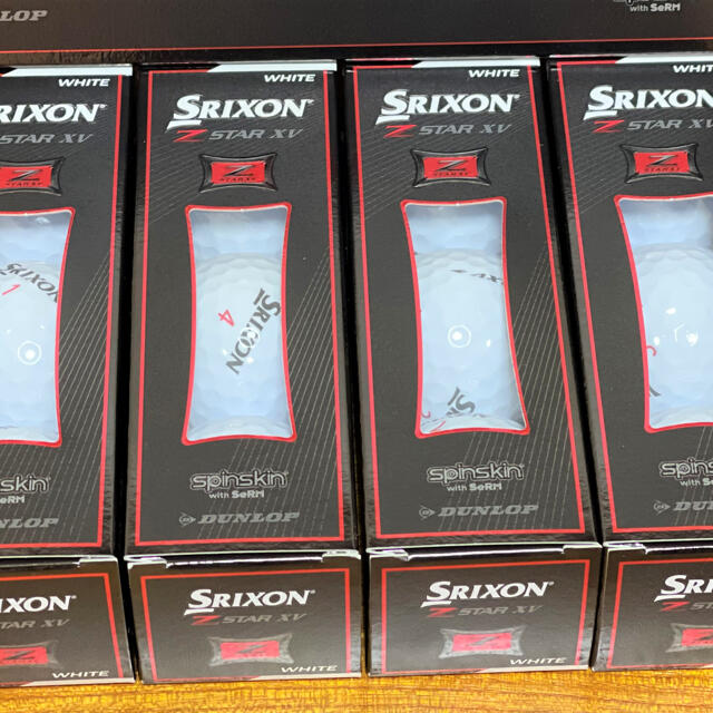 Srixon(スリクソン)の10ダースセット DUNLOP  SRIXON Z - STAR XV チケットのスポーツ(ゴルフ)の商品写真