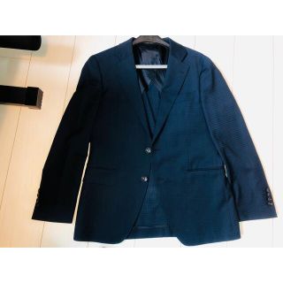 スーツカンパニー(THE SUIT COMPANY)のSuit Select navy blue silky jacket (テーラードジャケット)