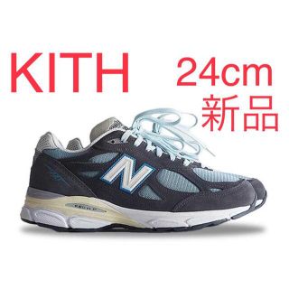 ニューバランス(New Balance)の【新品】KITH New Balance 990 V3 ニューバランス 24(スニーカー)