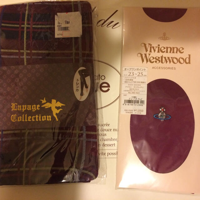 Vivienne Westwood(ヴィヴィアンウエストウッド)の新品5足総額2500円以上ヴィヴィアンウエストウッド入り レディースのレッグウェア(ソックス)の商品写真