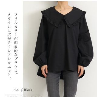 COCOON - 新品☆ビッグ衿☆大人気ブラウス