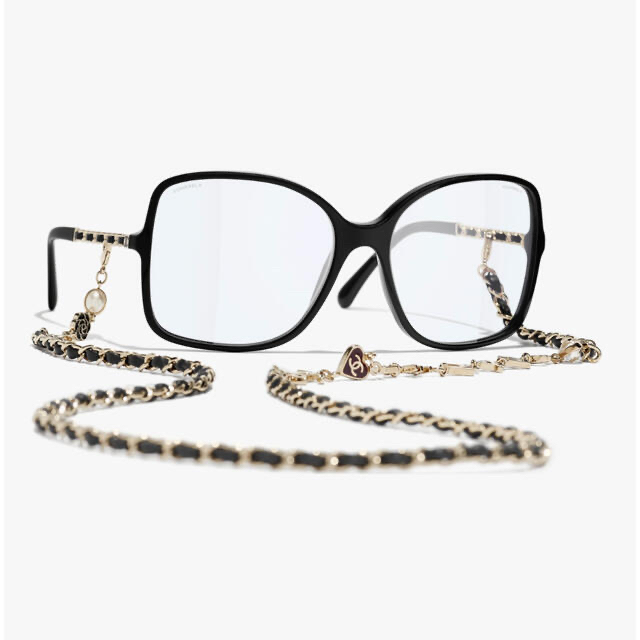 ランキング第1位 CHANEL CHANELチェーンメガネ♡新作♡新品未使用