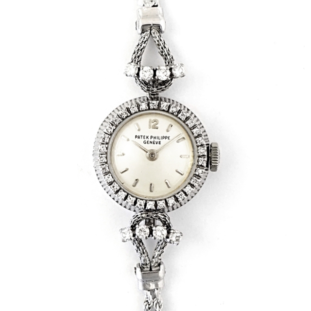 PATEK PHILIPPE - PATEK PHILIPPE ラウンド ダイヤモンド Ref.3006 アンティーク品 レディース 腕時計
