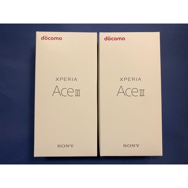 新品2台 Xperia Ace III SO-53C 黒simフリー