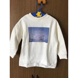 新品　110サイズ　裏起毛　スウェットトレーナー(Tシャツ/カットソー)