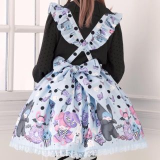 Angelic PrettyふわふわParfaitスカート♡サックス