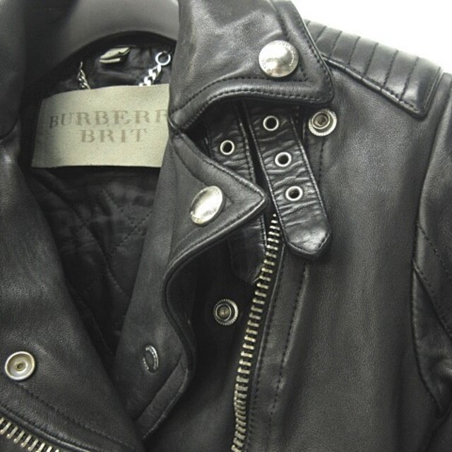 バーバリーブリット BURBERRY BRIT ライダース ジャケット 36