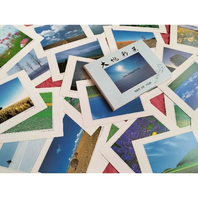 大地彩景　海老原主計作品集　ポストカード　絵はがき28枚セット　北海道 エンタメ/ホビーのコレクション(印刷物)の商品写真