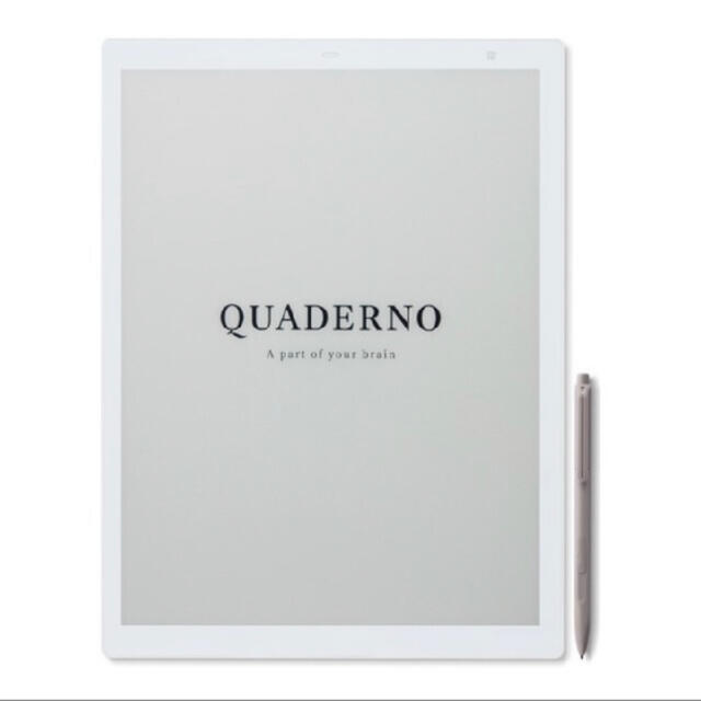 富士通 電子ペーパー QUADERNO A4 タブレット