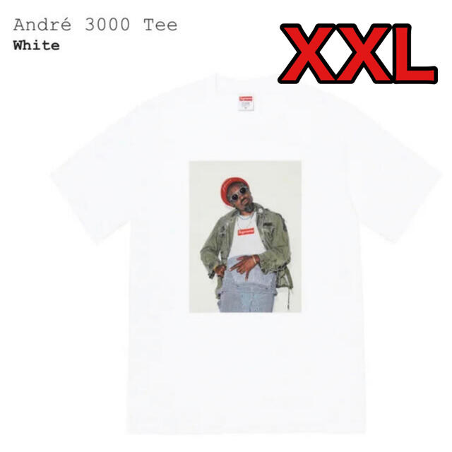 Supreme André 3000 Tee white 白　XXL