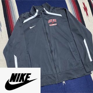 ナイキ(NIKE)の90s 古着 ナイキ トラックジャケット ジャージ 刺繍ロゴ ゆるだぼ NIKE(ジャージ)