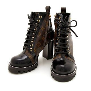 ヴィトン(LOUIS VUITTON) レースアップブーツ ブーツ(レディース)の