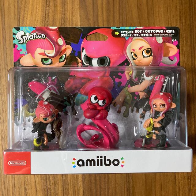 amiibo スプラトゥーン　トリプルセット　タコ　新品未使用じんちゃんamiibo